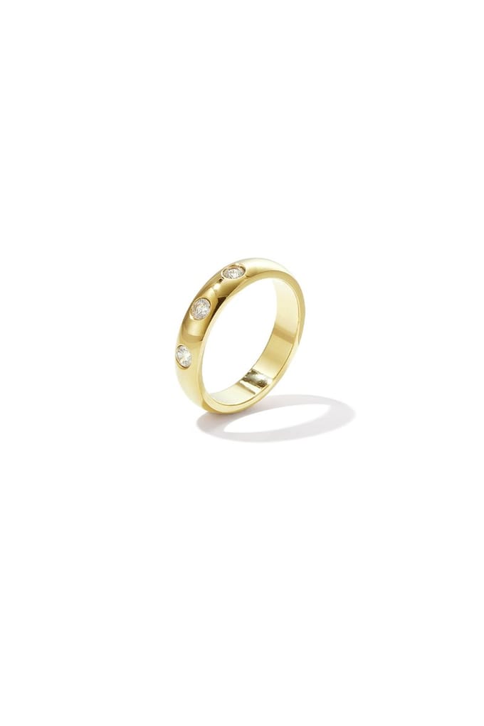 Statement ring met stenen - Goudkleur - 16