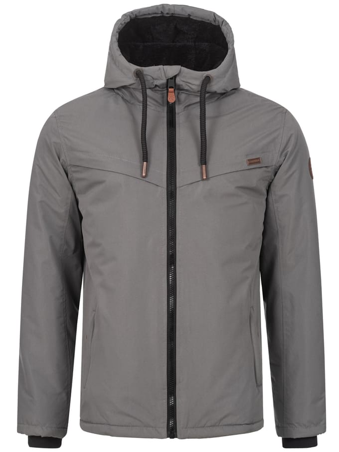 Alessandro Salvarini heren winterjas AS-331 met teddyvoering en capuchon