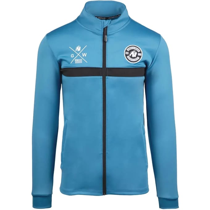 Gorilla Wear Vernon Trainingsjas - Track Jacket - Blauw - L