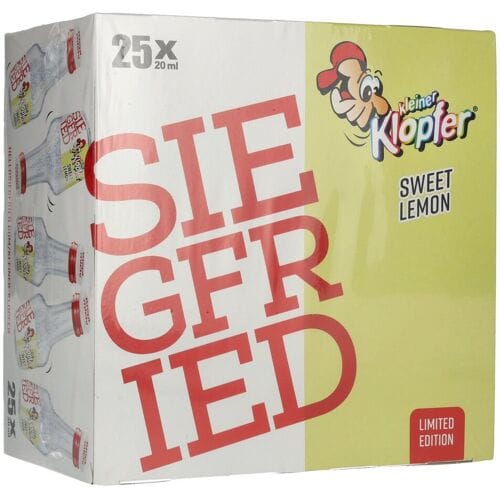 Kleiner Klopfer Siegfried Sweet Lemon 15% Vol. 25x0,02l