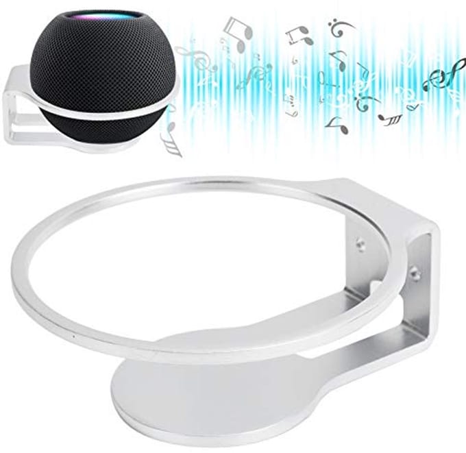Wandmontage Mini Speaker Houder - Aluminium Bevestiging voor HomePod Mini