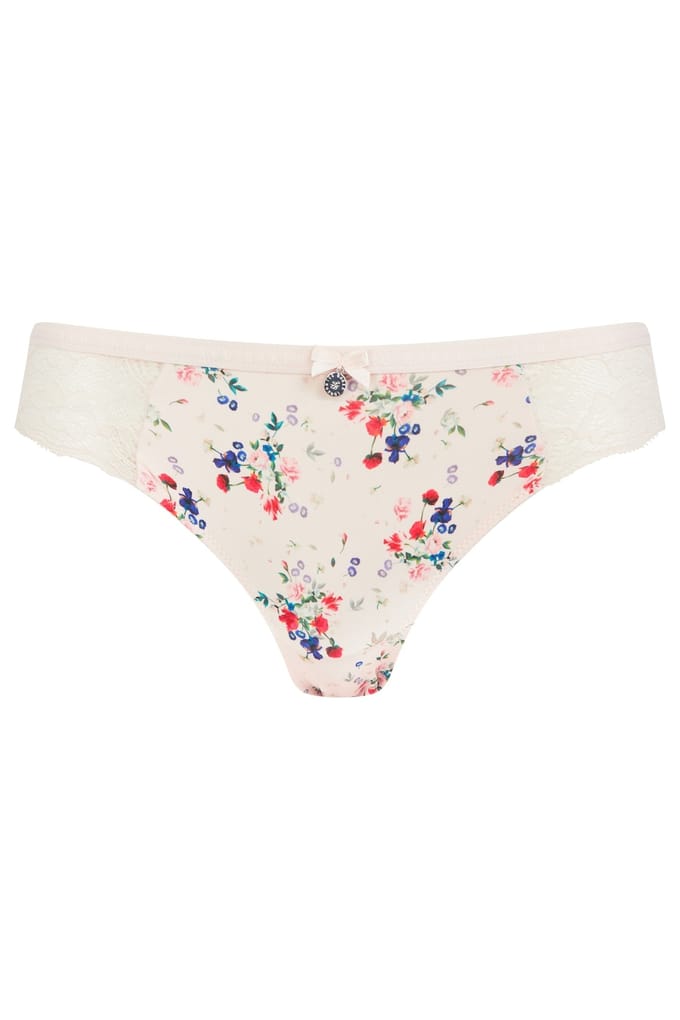 Ted Baker Yelena 3pk Print And Plain Brief Peach/egret/blush Print Größe: XL | Unterhosen Outlet | Damen | Orange