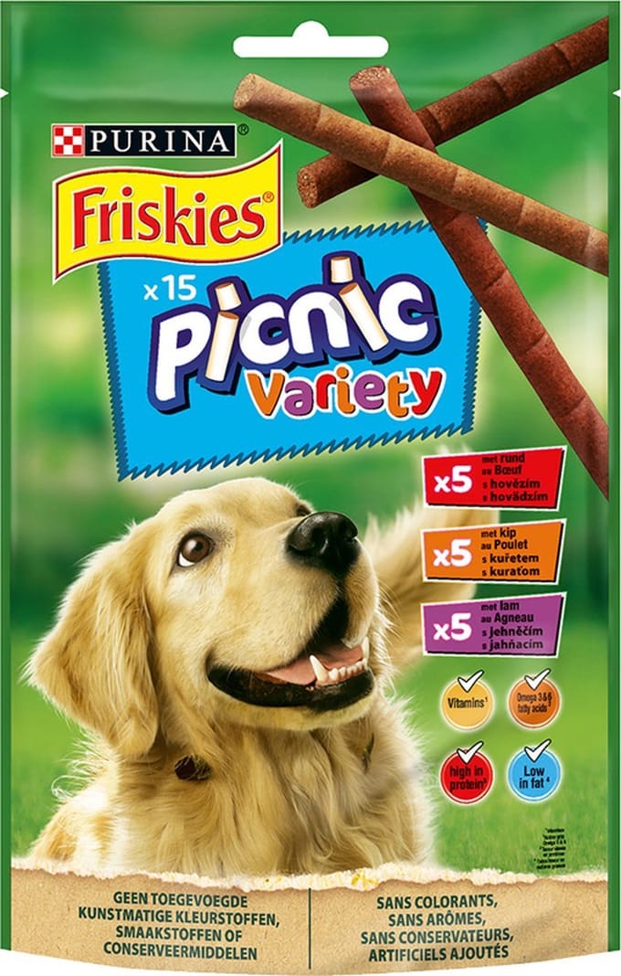 Friskies Picnic Variety - Honden snack - 126 gram