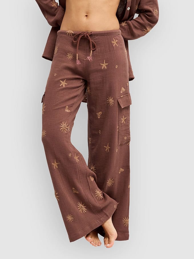 Cargo broek voor dames Roxy Stardust Sand