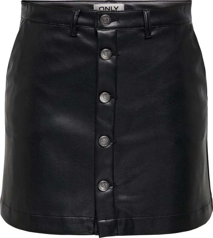 ONLY Leren rok ONLAMAZING-LIORA Leren rok Korte rok