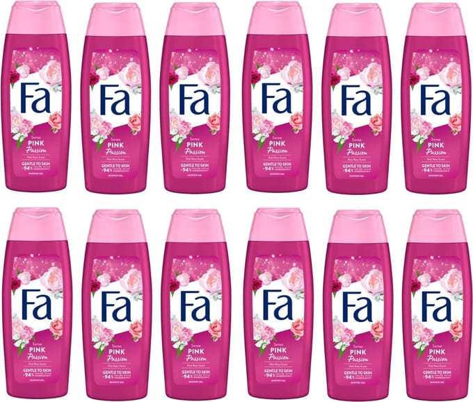 Fa Douchegel Pink Passion - 12x250ml - Voordeelverpakking