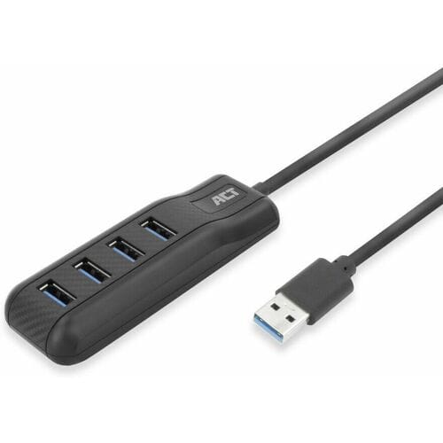 ACT USB-A hub 3.0, 4 poorts USB-A AC6320