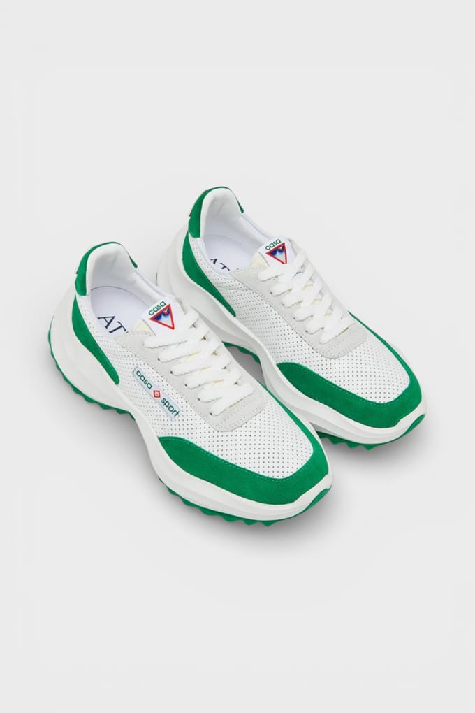 Casablanca Atlantis Sneakers In Wit En Groen