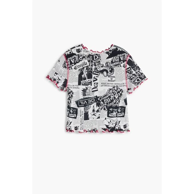 Meisjes-T-shirt Desigual Cruella