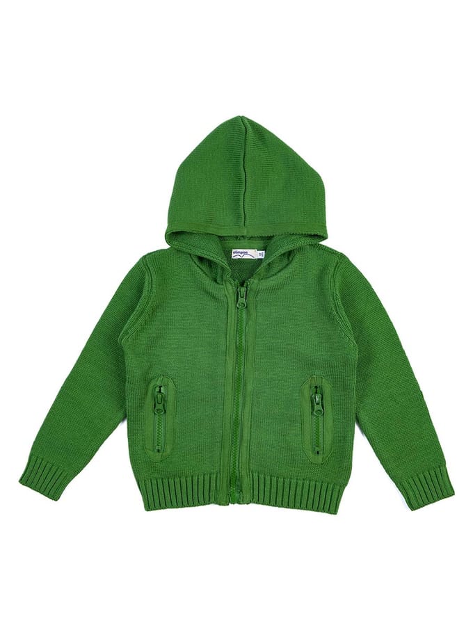 Sweatshirt Vert Garçon
