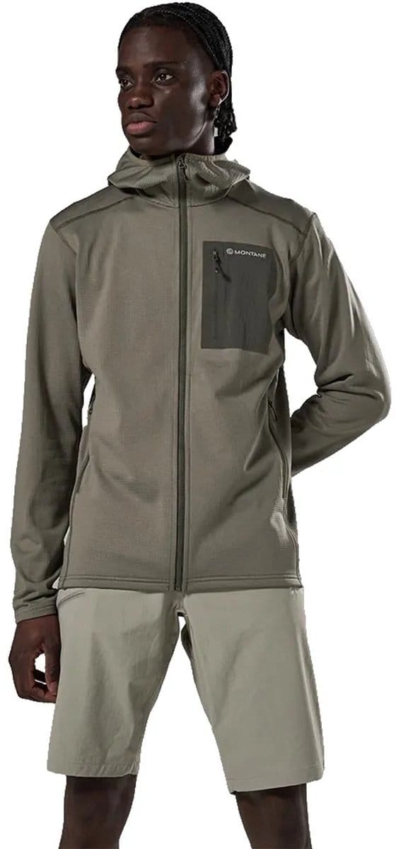 Montane Protium Fleece Met Volledige Rits Grijs S Man
