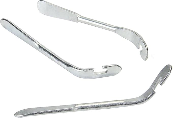 Bicycle Gear Bandafnemers 3 Stuks Staal Zilver