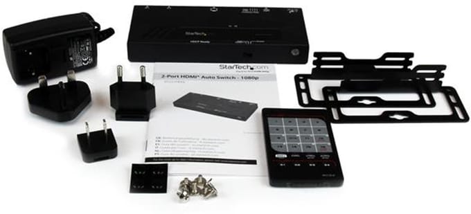 StarTech.com 2 Port HDMI Schakelaar w/ Automatic and Priority Switching