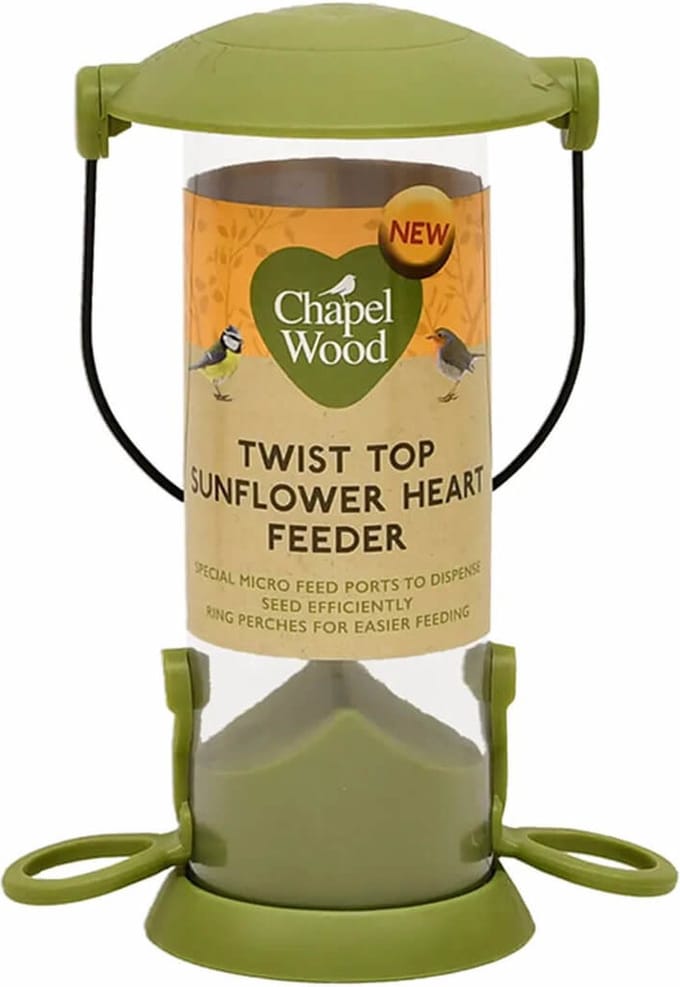 Vogelvoedersilo - Smart Twist Top - Zonnepit