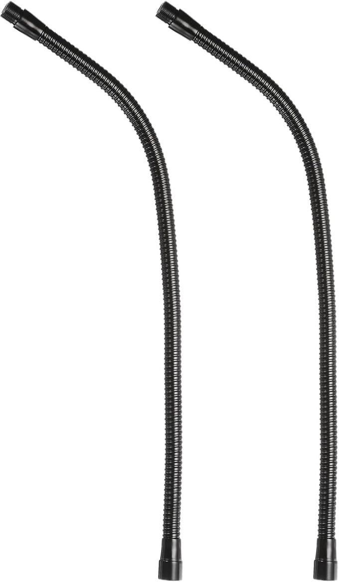 Microfoon Zwanenhals - Flexibele Arm - Apparatuur Positioneren - Universele Schroefdraad - 50 cm Lengte - Zwart