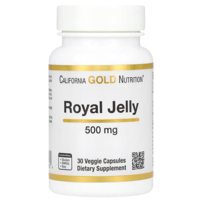 Koninklijke Gelei, 500 mg, 30 Plantaardige Capsules
