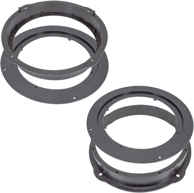Speaker Adapter Rings - Luidspreker Adapters - Auto Audio Upgrade - Perfecte Pasvorm - 165 mm