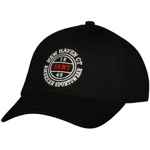 Gant Cap Graphic New Haven 1949 Zwart / male