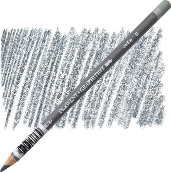 Derwent Graphitint 23 Cool Grey - Wateroplosbare Kleurpotlood