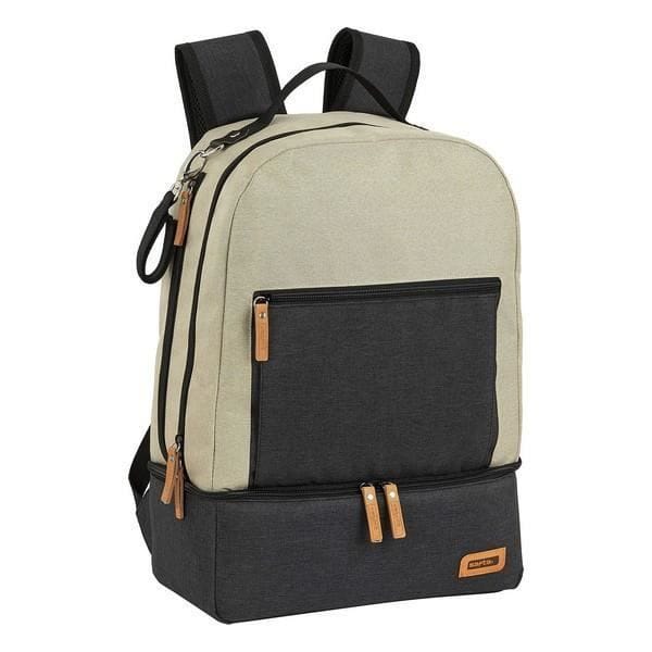 Sporttas met Schoenenhouder Safta Beige Donker Grijs