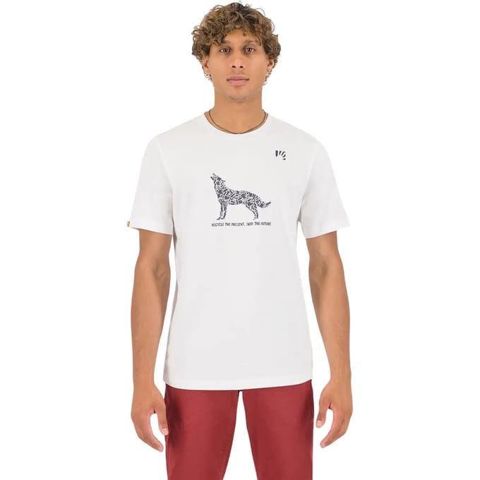 Karpos Wild Animal T-shirt Met Korte Mouwen Wit XL Man