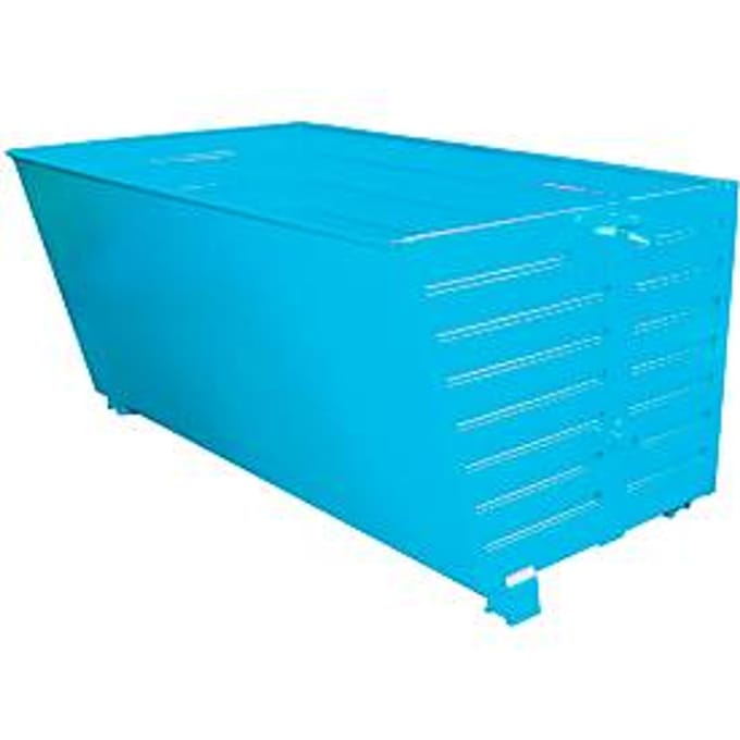 Stapelbare kiepbak BSK 200, blauw