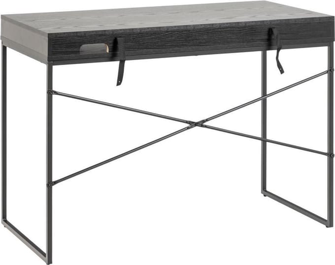 Belfurn - Sami scandinavisch bureau in melamine as - zwart