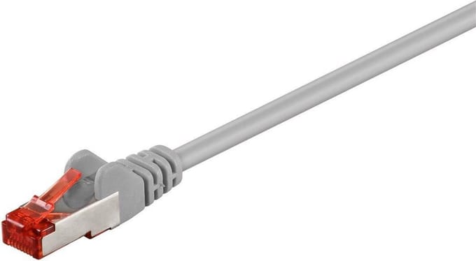 Microconnect SSTP CAT6 25M netwerkkabel Grijs