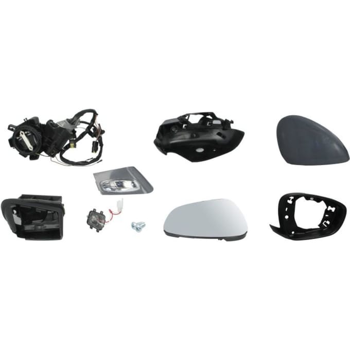 Buitenspiegel - bekleding BLIC 5402-04-2104398P, Rechts