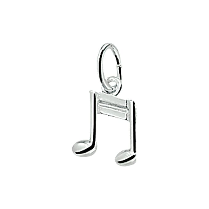 Zilveren Hanger muzieknoot 1003389