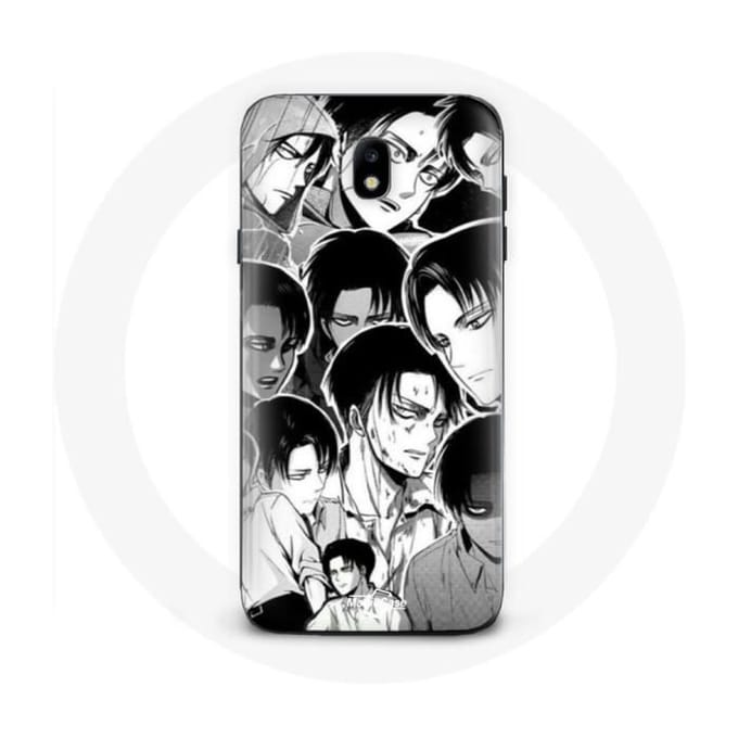 Case voor Samsung Galaxy J7 2017 Aanval op Titan Manga Levi Ackerman