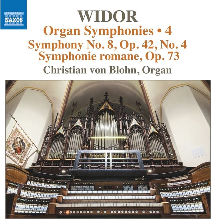 Christian Von Blohn - Widor: Organ Symphonies Vol. 4 (CD)