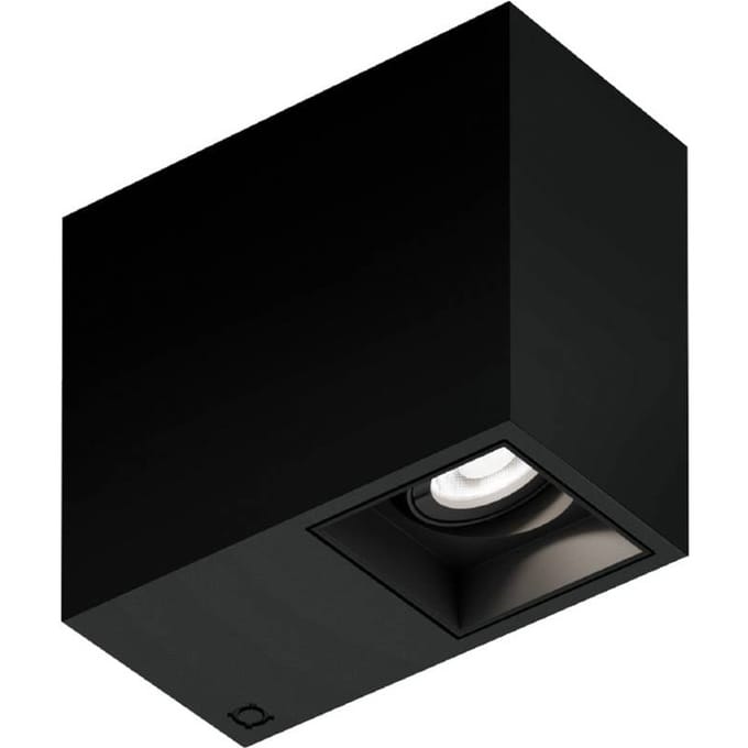 Wever & Ducré Lighting WEVER & DUCRÉ LED downlight Plano petit 1.0 zwart 927 dimbaar