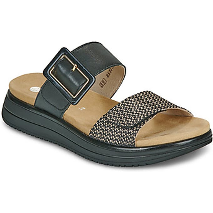 Remonte Slippers zwart Synthetisch - Maat 40