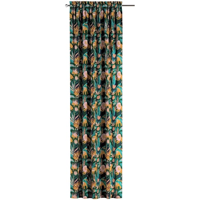 Gordijn met split en volants Yellow Tipi Magic Collection