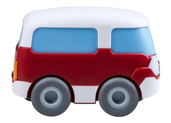 HABA Kullerbü Knikkerbaan - Rode bus