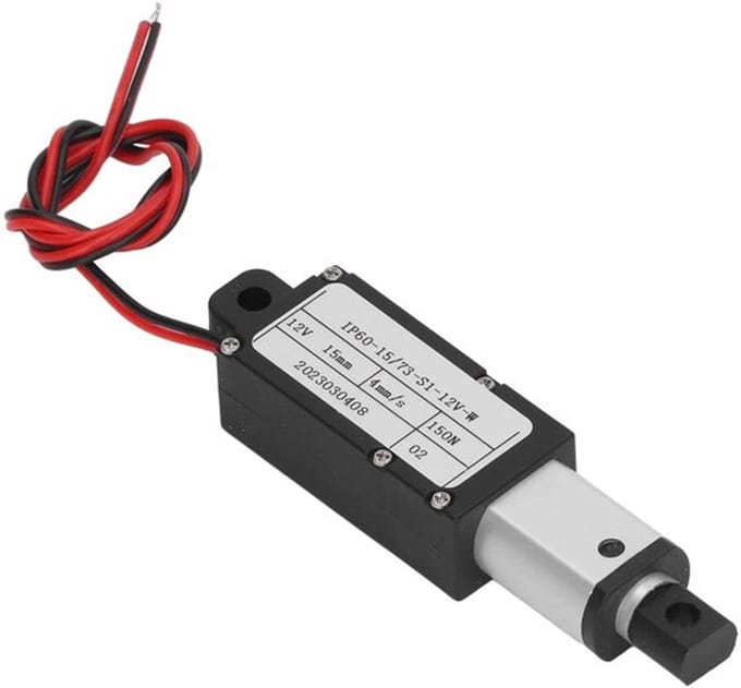 Allecto - Micro Lineaire Actuator - 12V Mini Elektrische Actuator