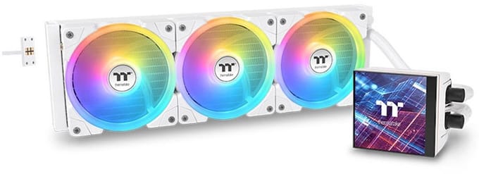 Thermaltake MAGFloe 360 Ultra Snow Edition All-In-One Liquid Cooler White CPU-koellichaam met ventilator