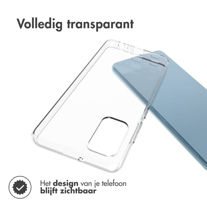 Accezz Hoesje - Geschikt voor Samsung Galaxy A32 (4G) - Clear Backcover - Transparant