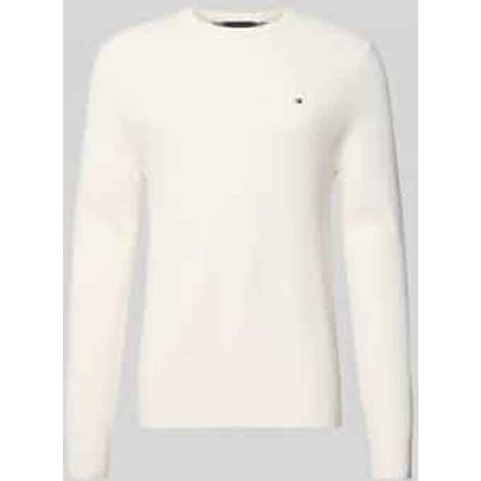 Regular fit pullover van puur katoen