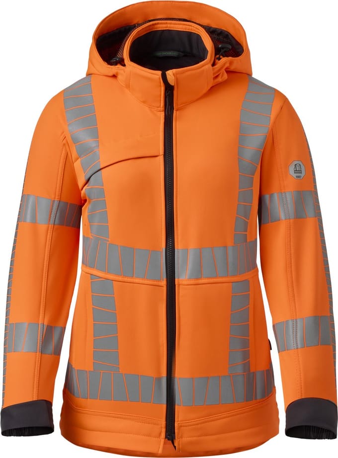 HAVEP Softshell Dames RWS+ 50482 - Fluo Oranje/Charcoal - M