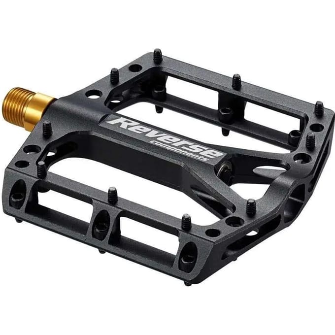 Reverse ONE Titan Pedalen titanium as, black