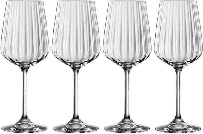 Rode wijnglazen, glas.