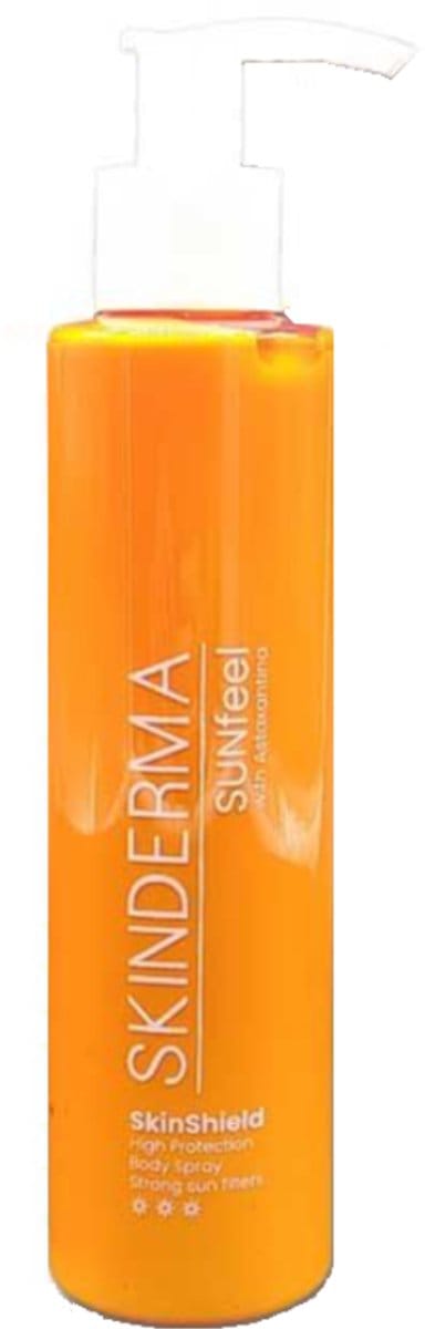 Skinderma SUNfeel SkinShield - Zonnebescherming voor het lichaam - 100 ml