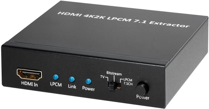 ROLINE HDMI 4K Audio Extractor LPCM 7.1