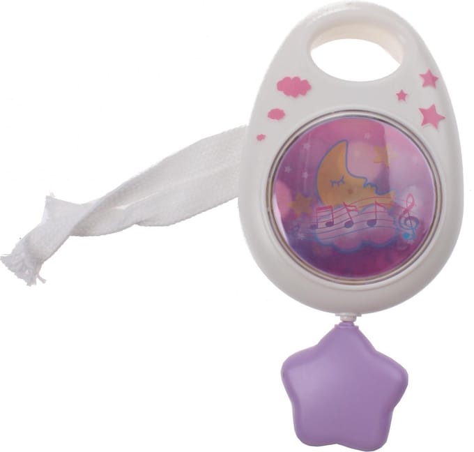 Johntoy Muzikaal Nachtlampje Paars 13 Cm