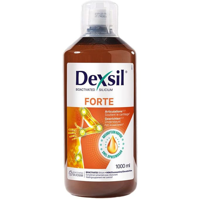 Dexsil Forte 1L - Vloeibaar Gewrichtssupplement met MSM, Glucosamine en Silicium