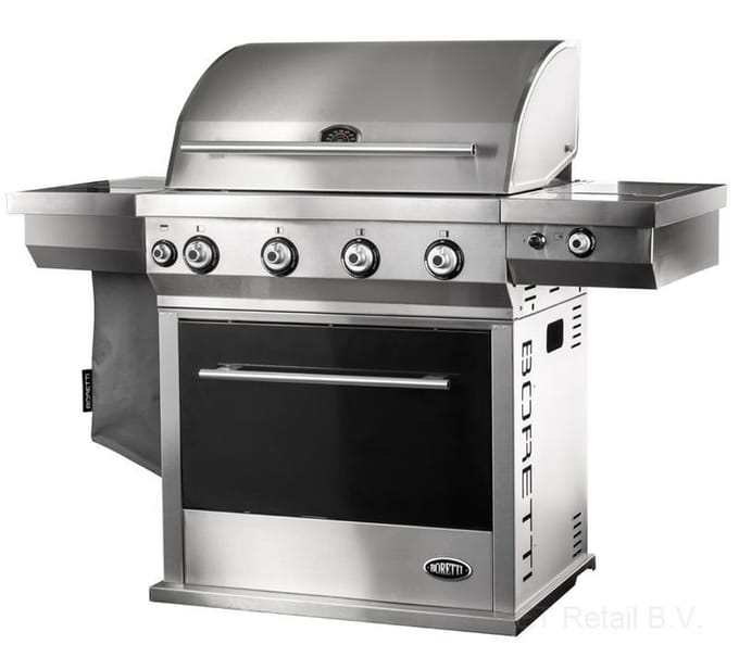 Boretti Keuken Maggiore Buitenkeuken - Kookoppervlak 70 x 44 cm - RVS
