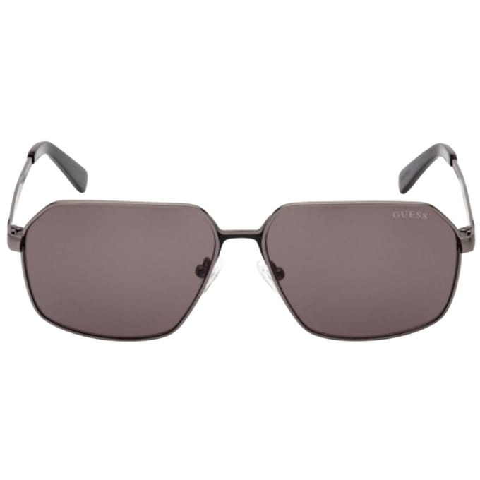 Guess Heren zonnebril met mat montuur (Gunmetal)