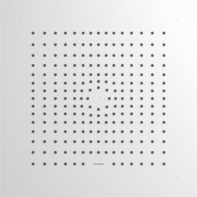 Hansgrohe Raindance E - Hoofddouche, 40x40 cm, mat wit 26252700